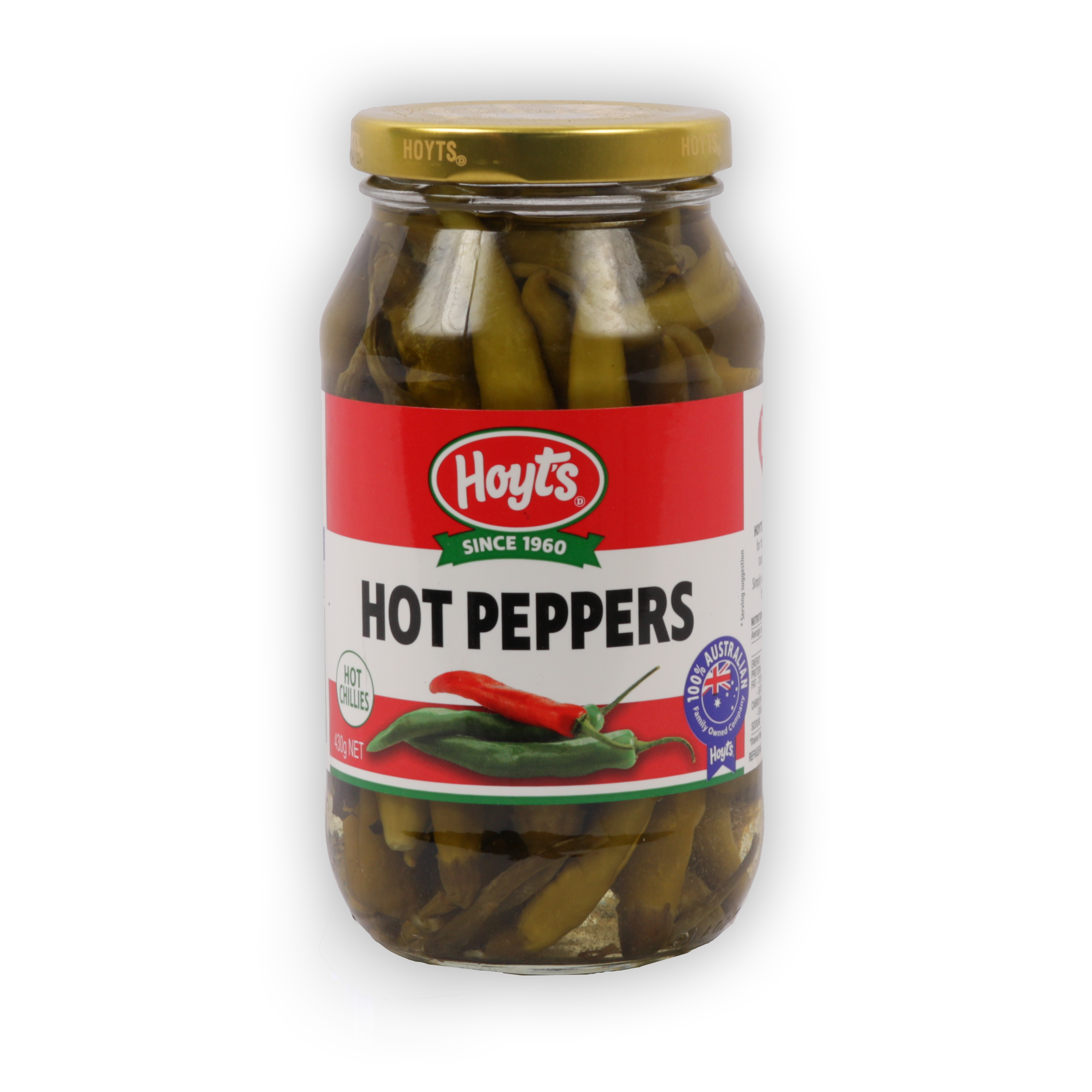 Peppers Hot 430g - 9300725000011