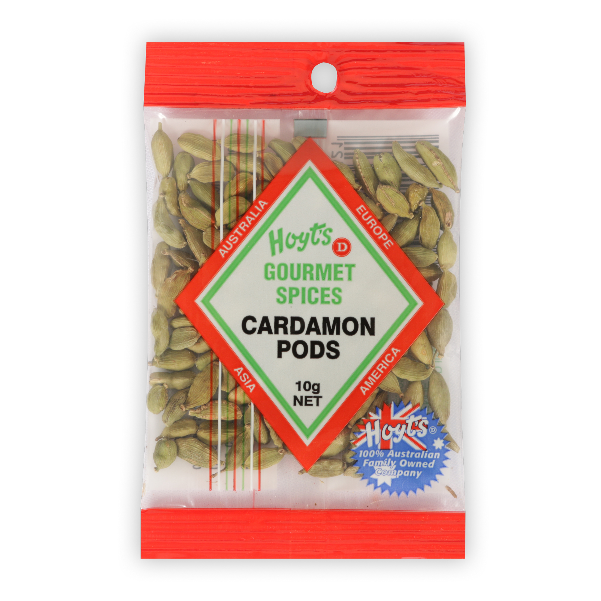 Gourmet Cardamon Pods 10g - 9300725010621 1