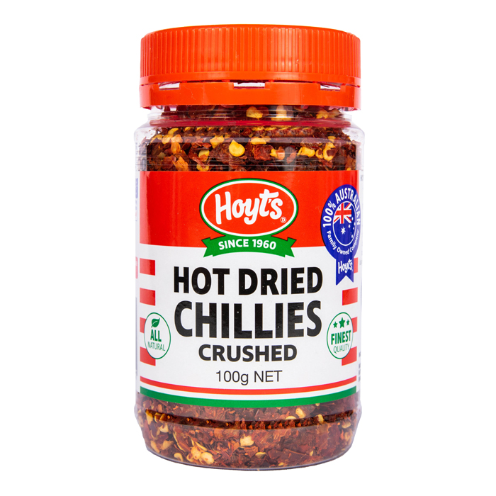 Hot Crushed Dried Chillies 100g