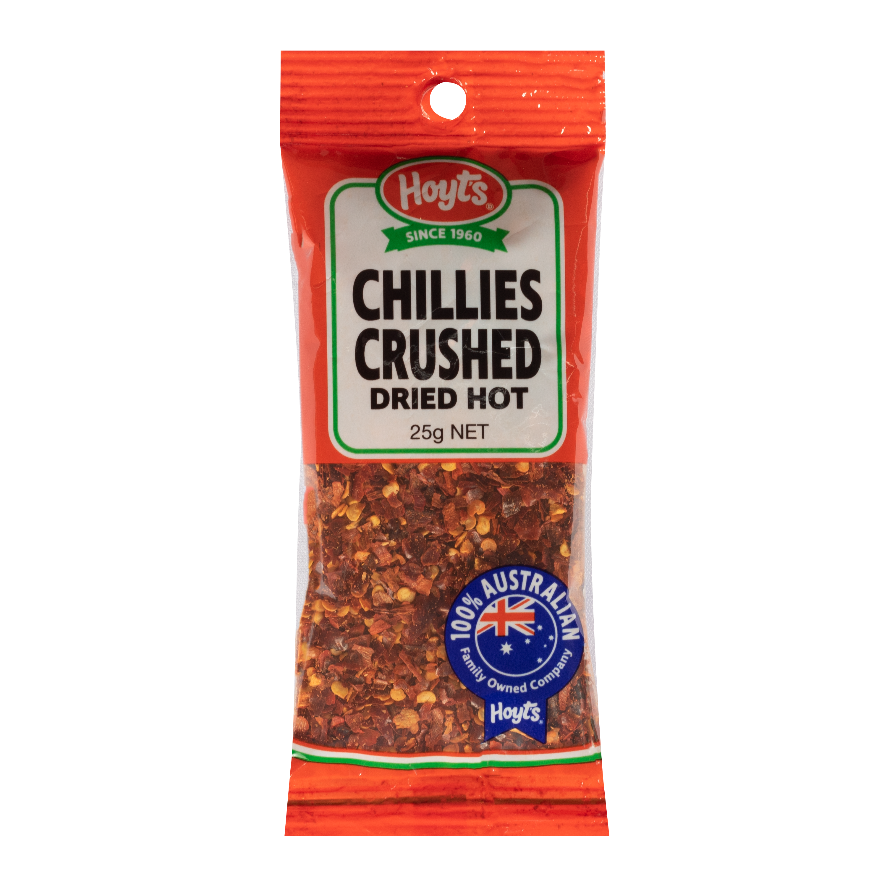 Hoyts Chillies Crushed 25g