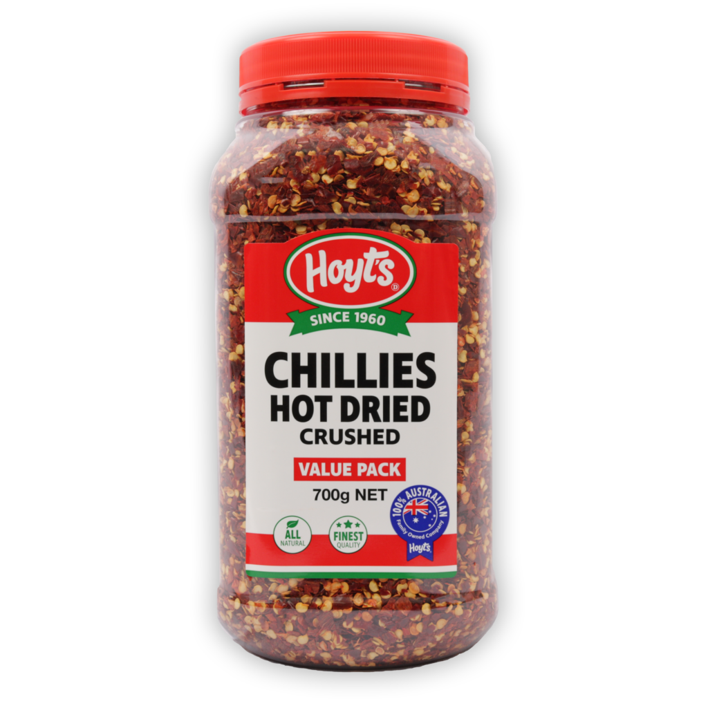 Hoyts Chillies Dried Crushed Hot Hoyts Food