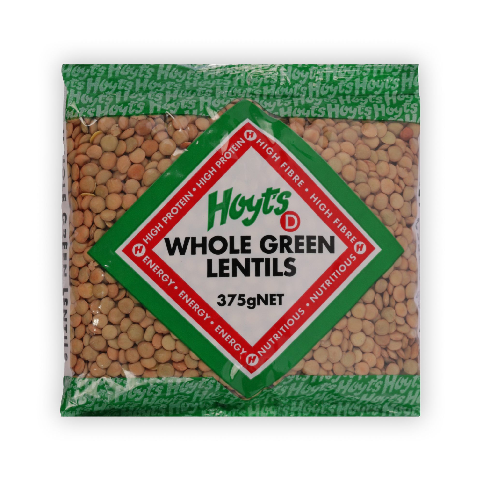 Whole Green Lentils 375g