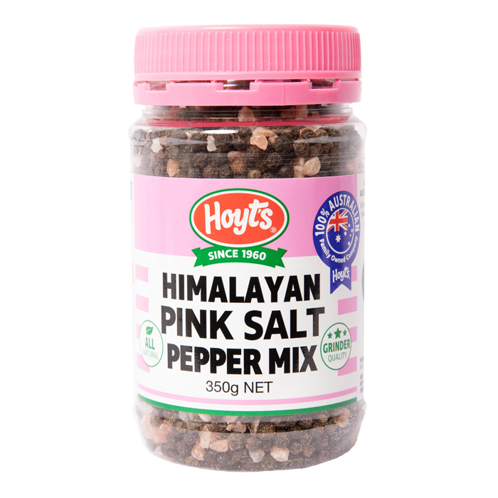 Himalayan Pink Salt Pepper Mix 350g